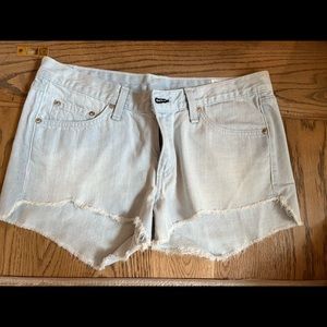 Rag & Bone Denim Cut Off Shorts